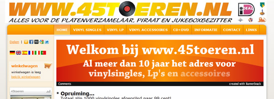 Links_45toeren 45 toeren